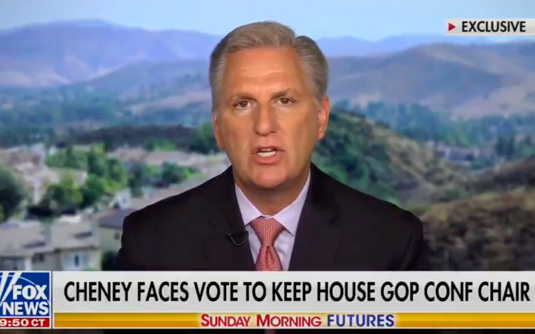 House GOP Leader Kevin McCarthy Says He Backs Ousting Liz Cheney From Role | HuffPost